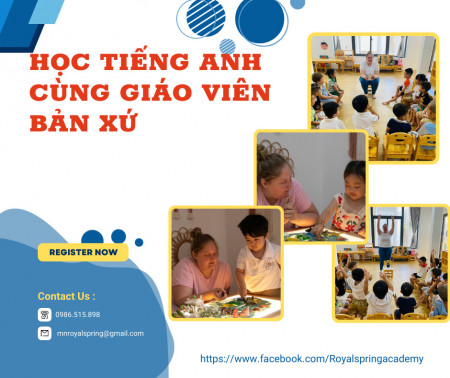 Học tiếng anh cùng giáo viên bản xứ